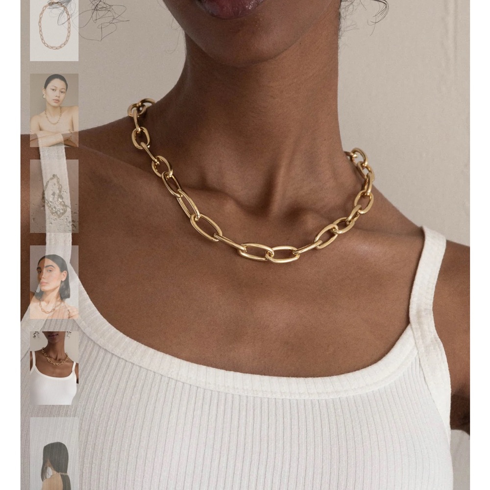 Young Frankk classic chain necklace